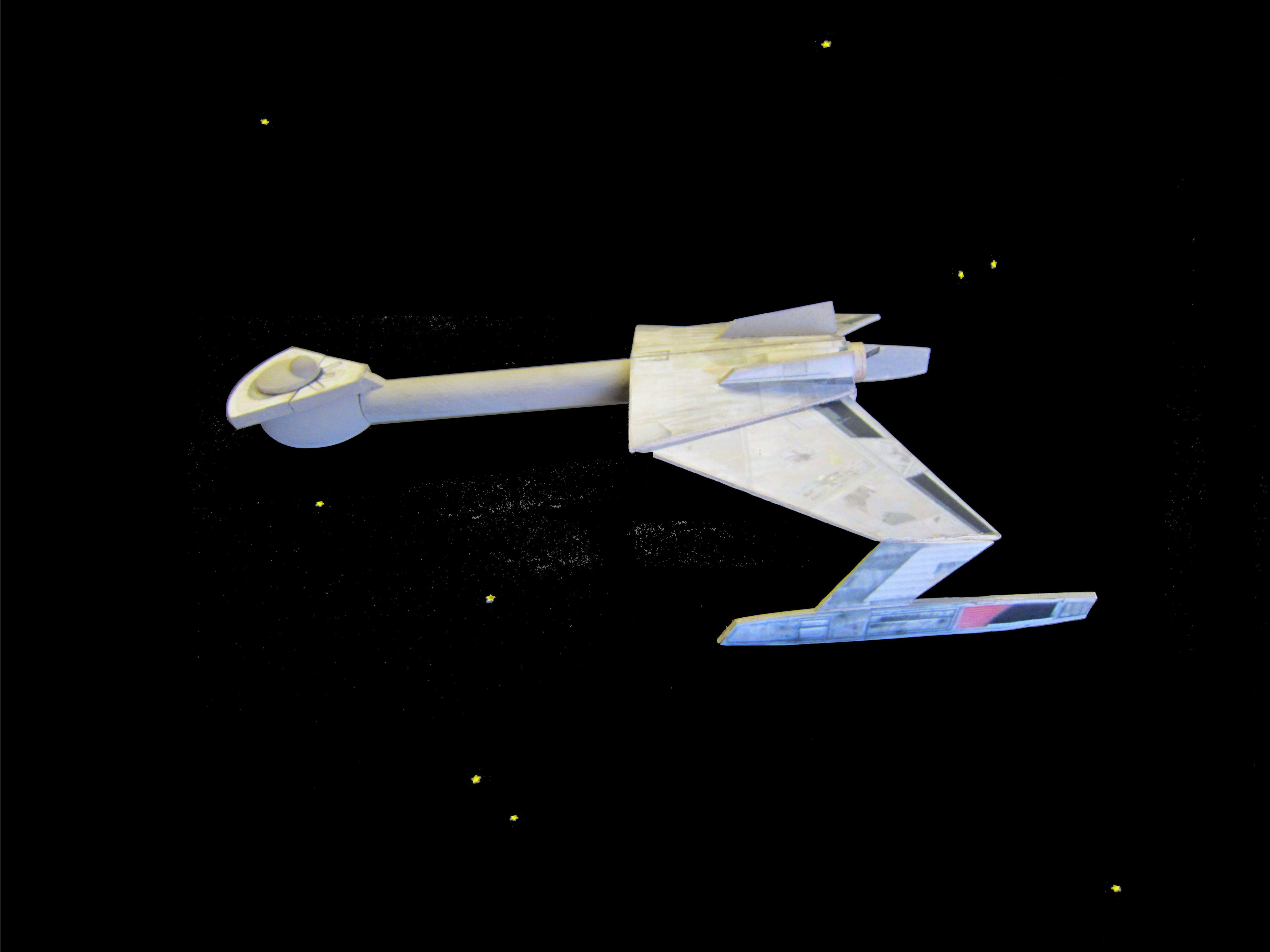 Klingon Battle Cruiser Sports Scale Rocket Workshop