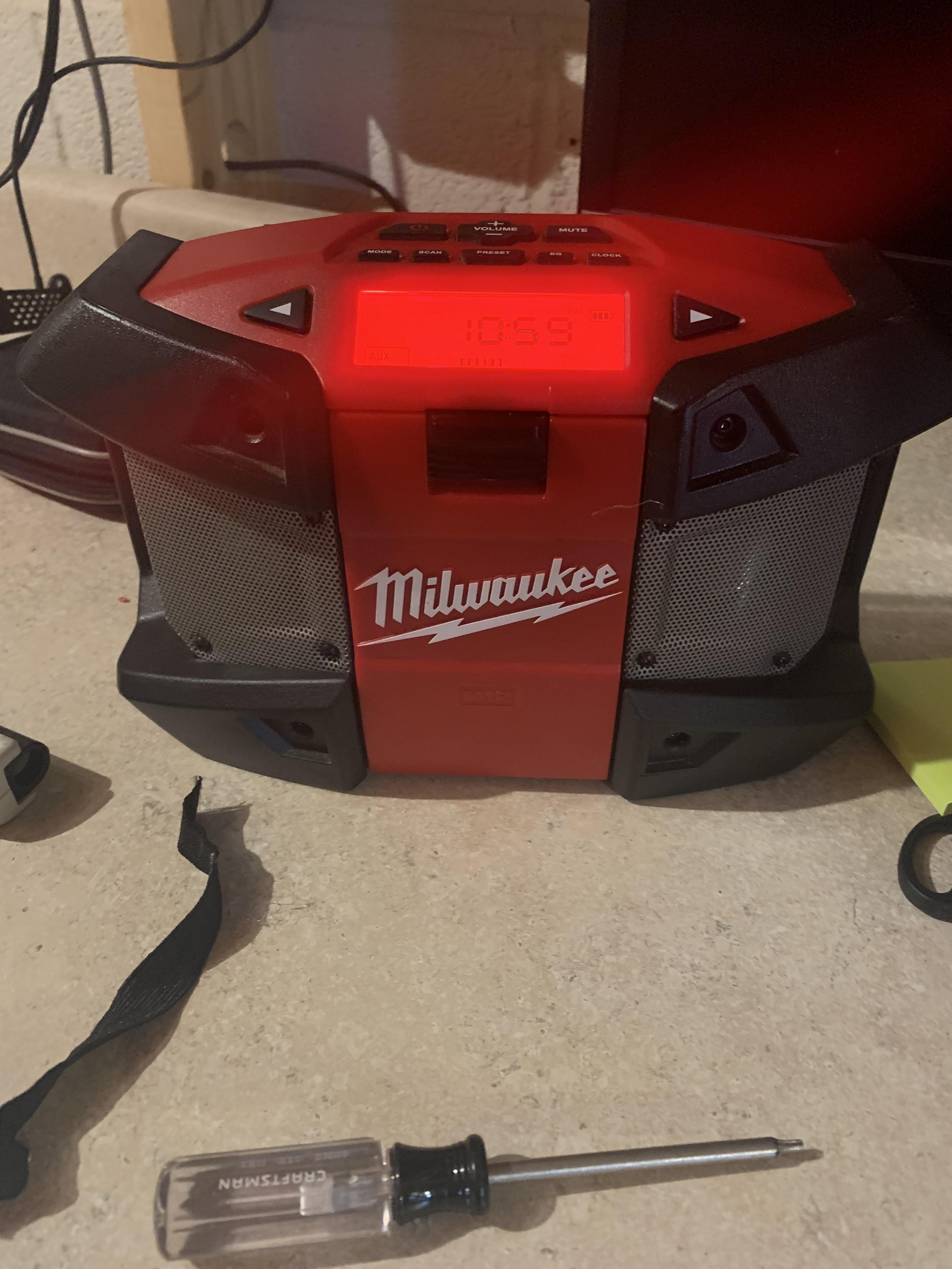 Milwaukee M12 Radio - Adding Bluetooth 
