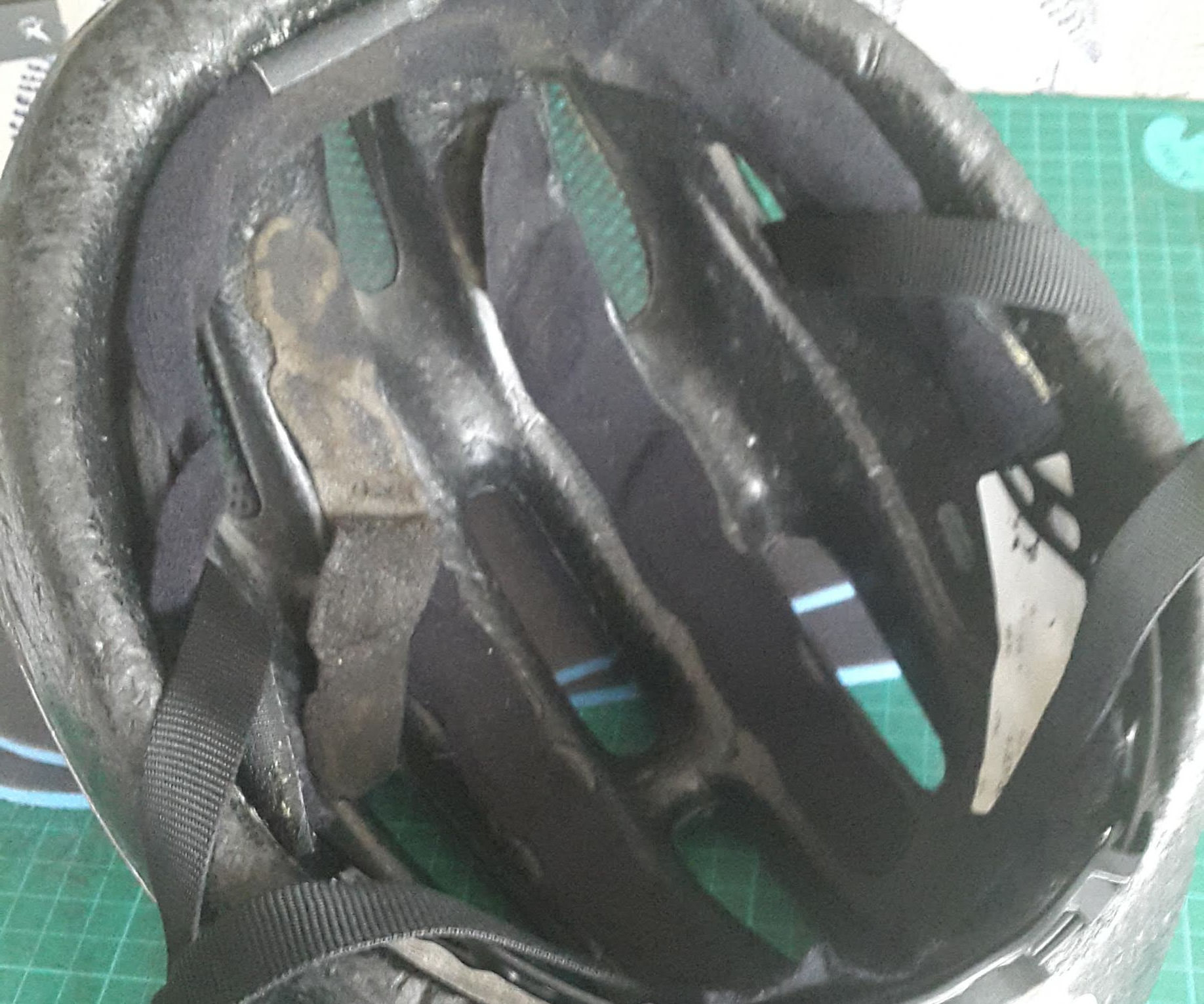 Replace Padding Inside a Bicycle Helmet