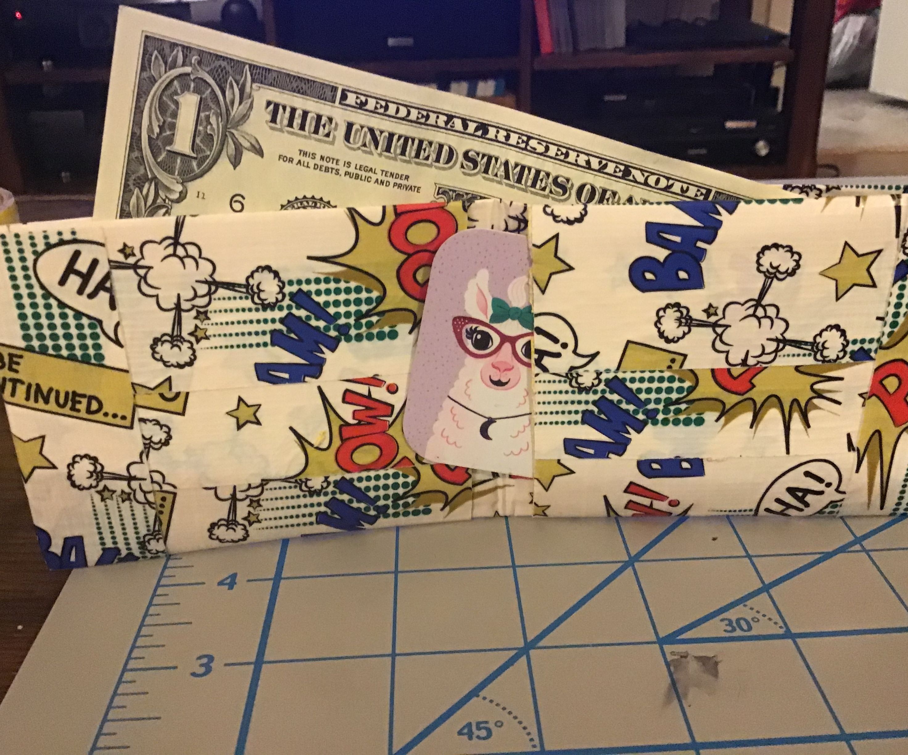 Duct Tape Wallet With Hidden Credit Card Pockets