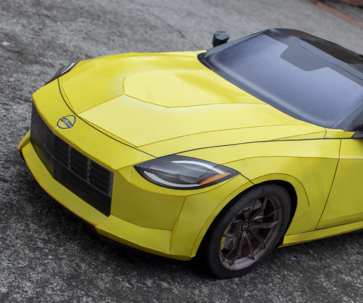 Nissan Fairlady Z DIY Paper-Craft