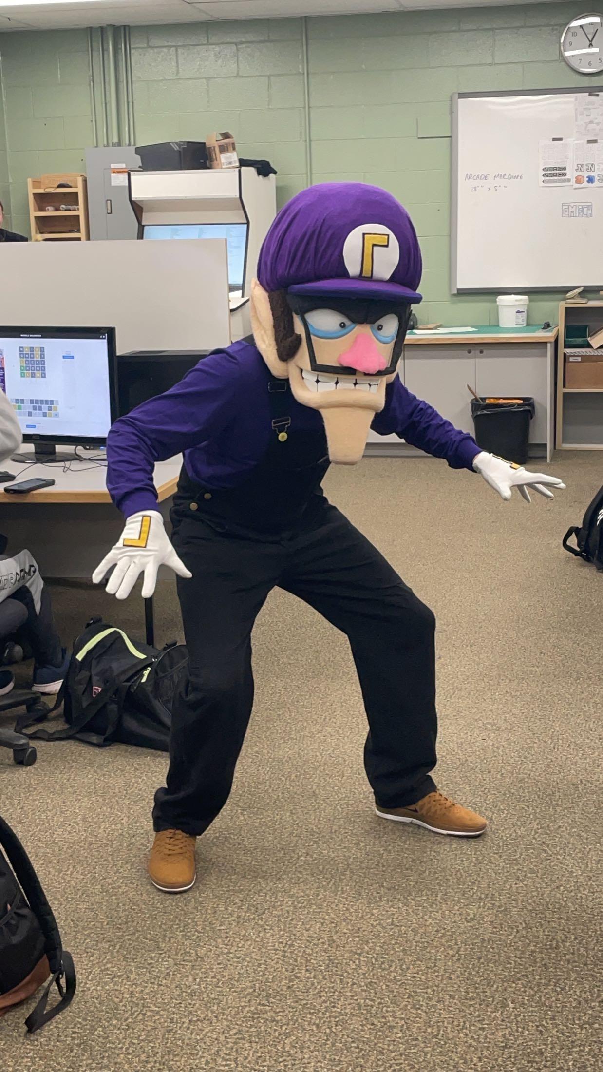 Waluigi Costume
