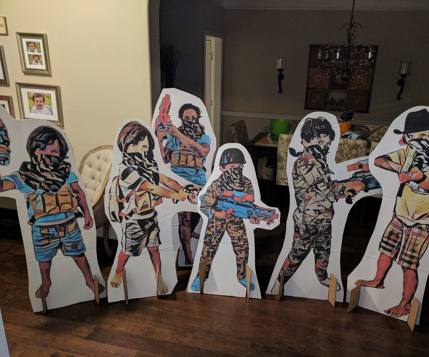 Fun NERF Stand-up Targets