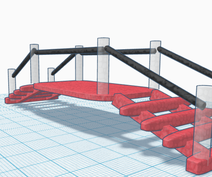 A Bridge Made With No Screws or Nails