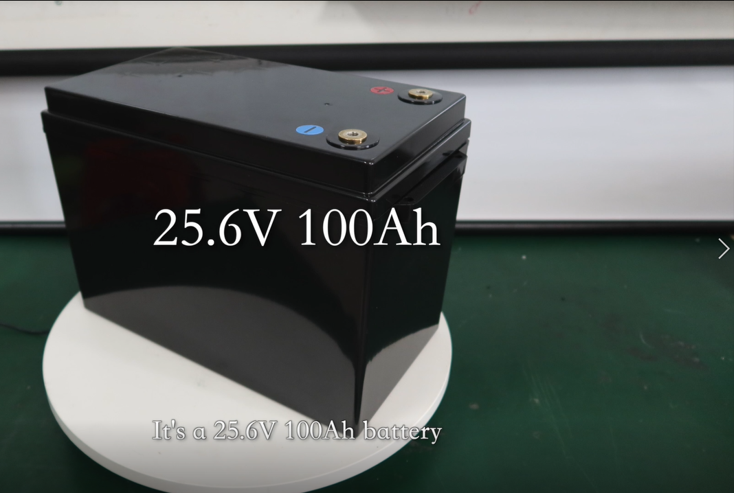 25.6V 100Ah Lifepo4 Battery Assembly to Power an 80lb Thrust Trolling Motor