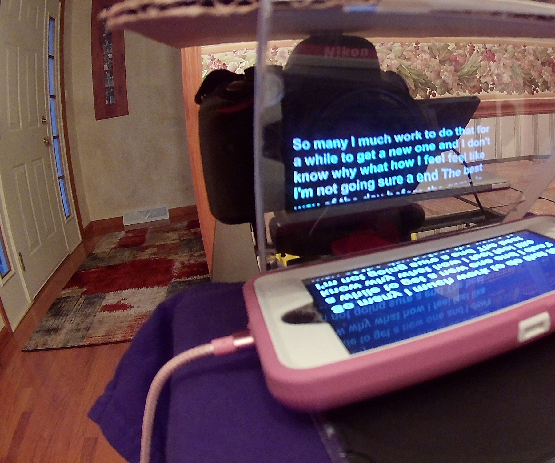 CD Case Teleprompter