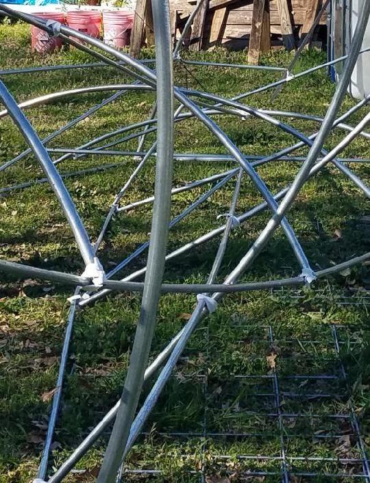 Repairing a Tubular Greenhouse Frame