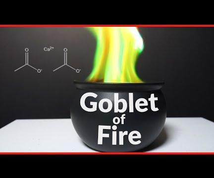 Making a Goblet of Fire From Harry Potter From Egg Shells