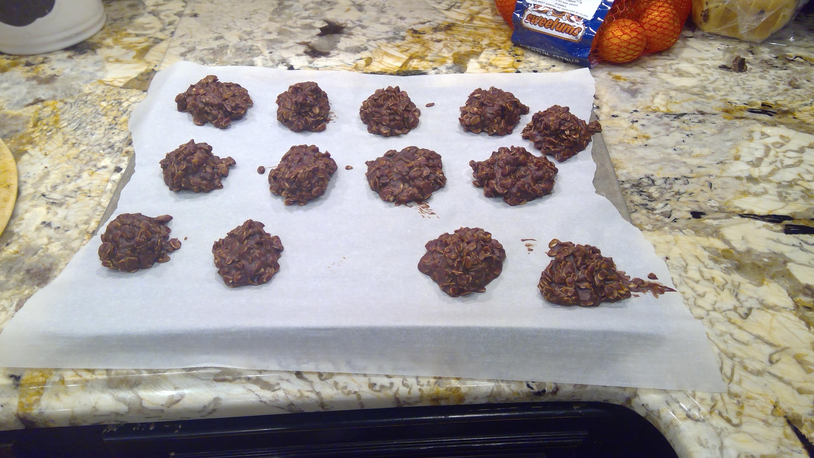 No-bake Cookies 