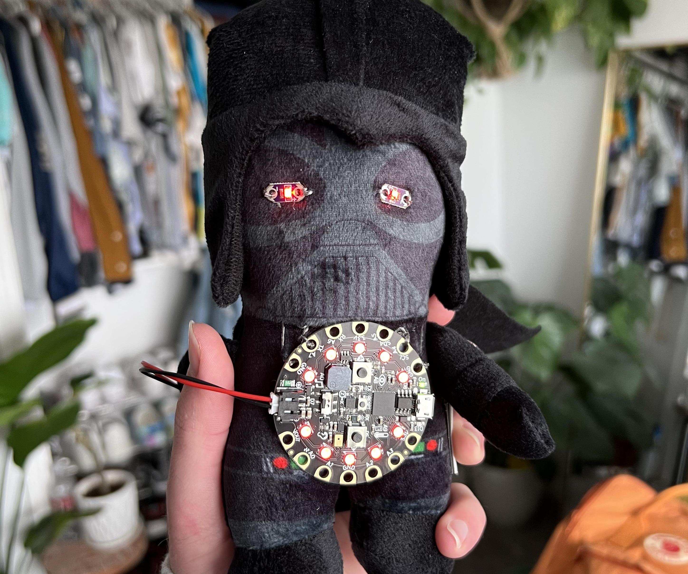 Darth Vader Light-Up Plush Toy