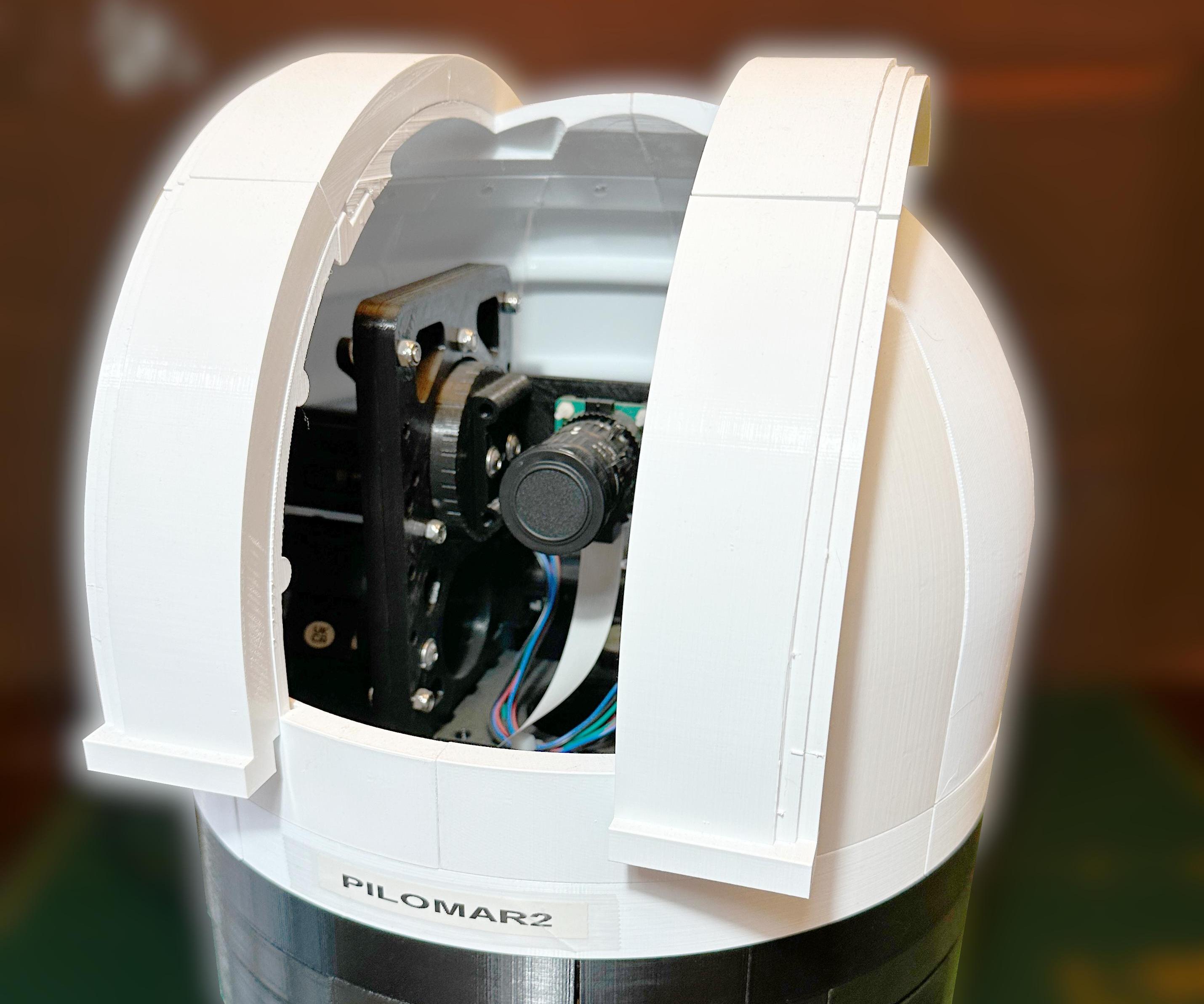 Pi-lomar - 3D Printed Working Miniature Observatory Using Raspberry Pi