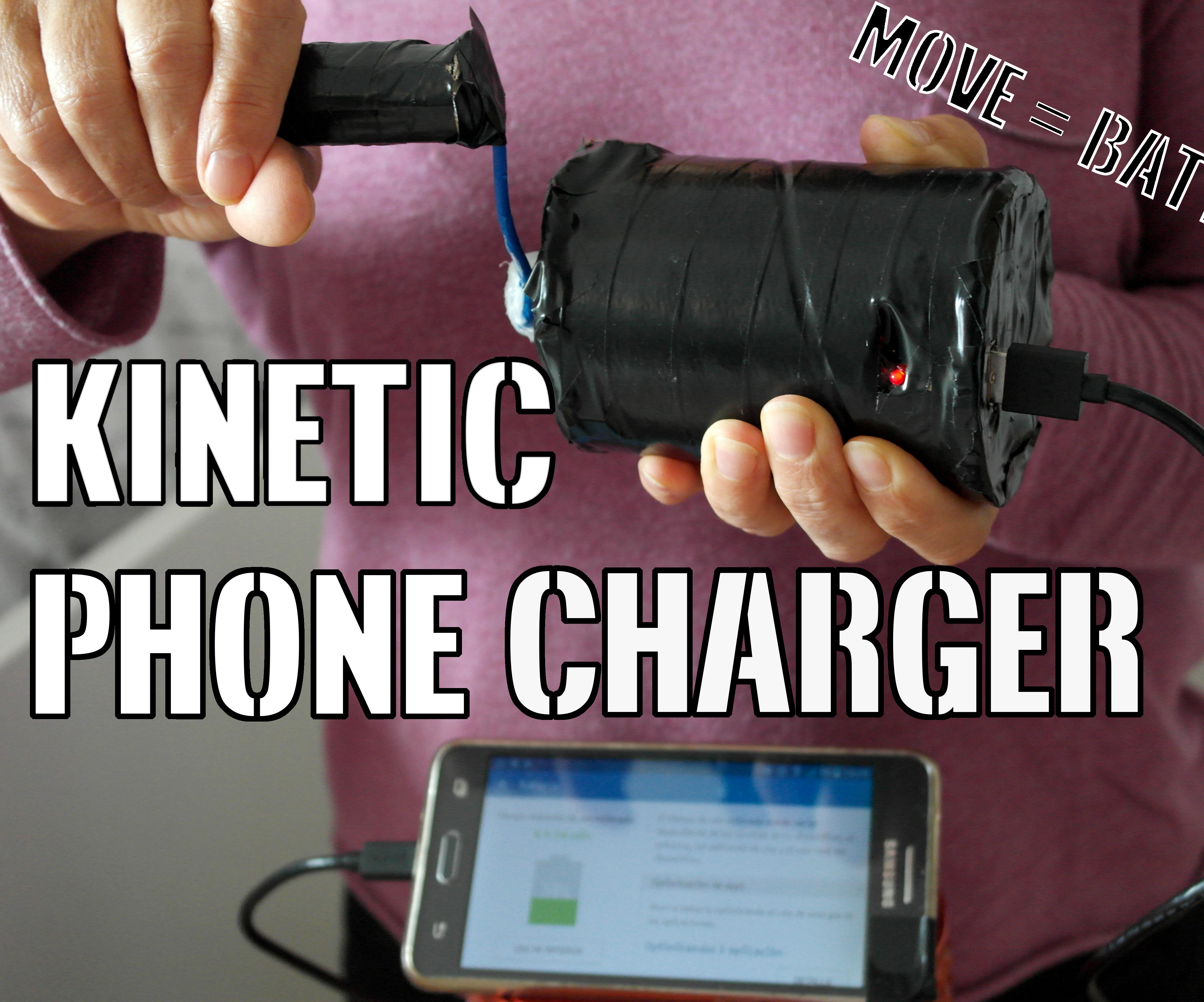 Kinetic Phone Charger
