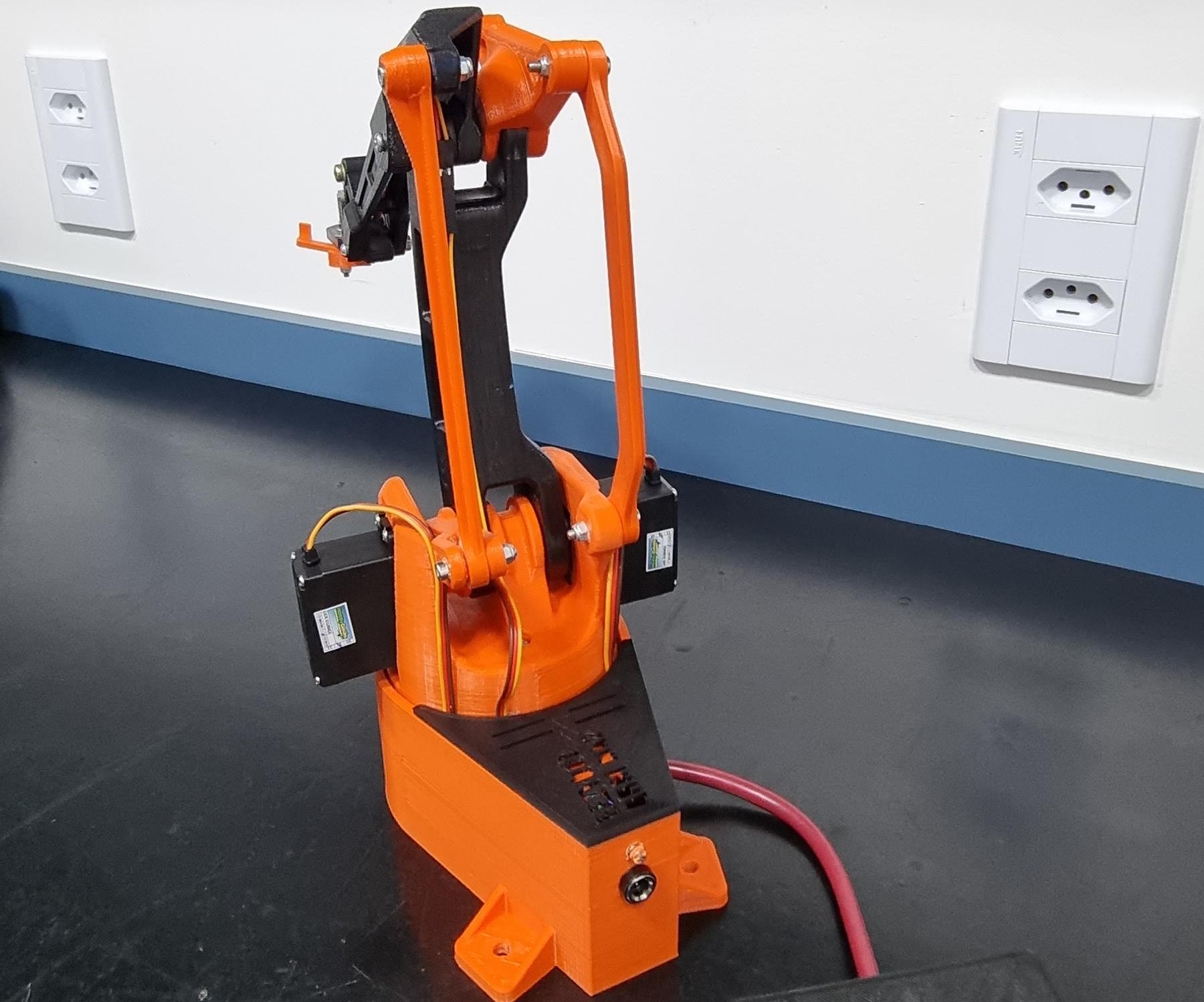 Braço Robótico Com Joystick