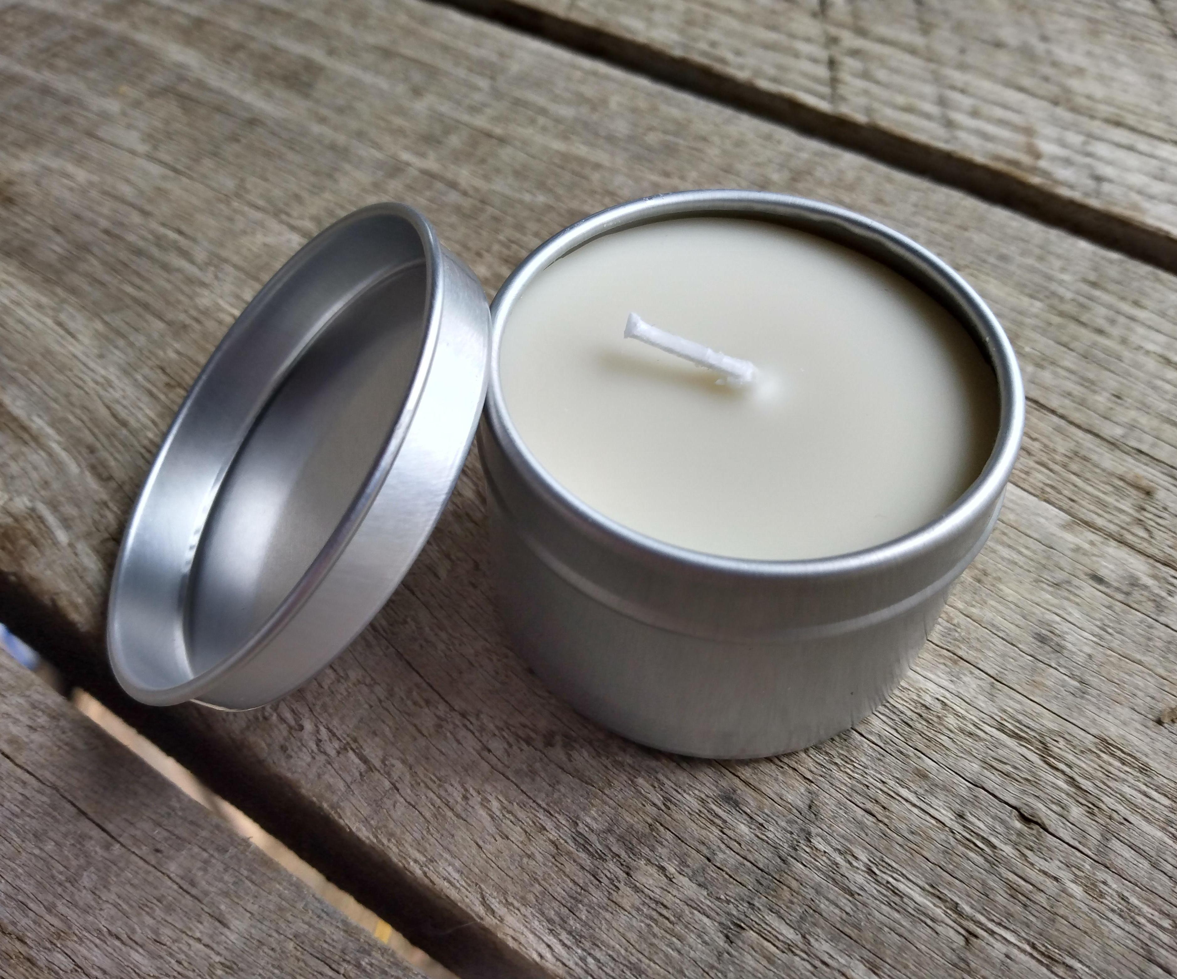 Homemade Organic Beeswax Candle 