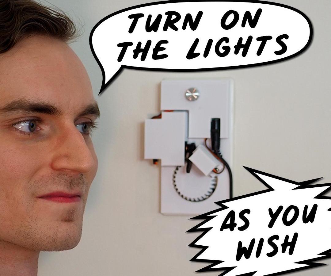 Roboticized Light Switch for Home Automation