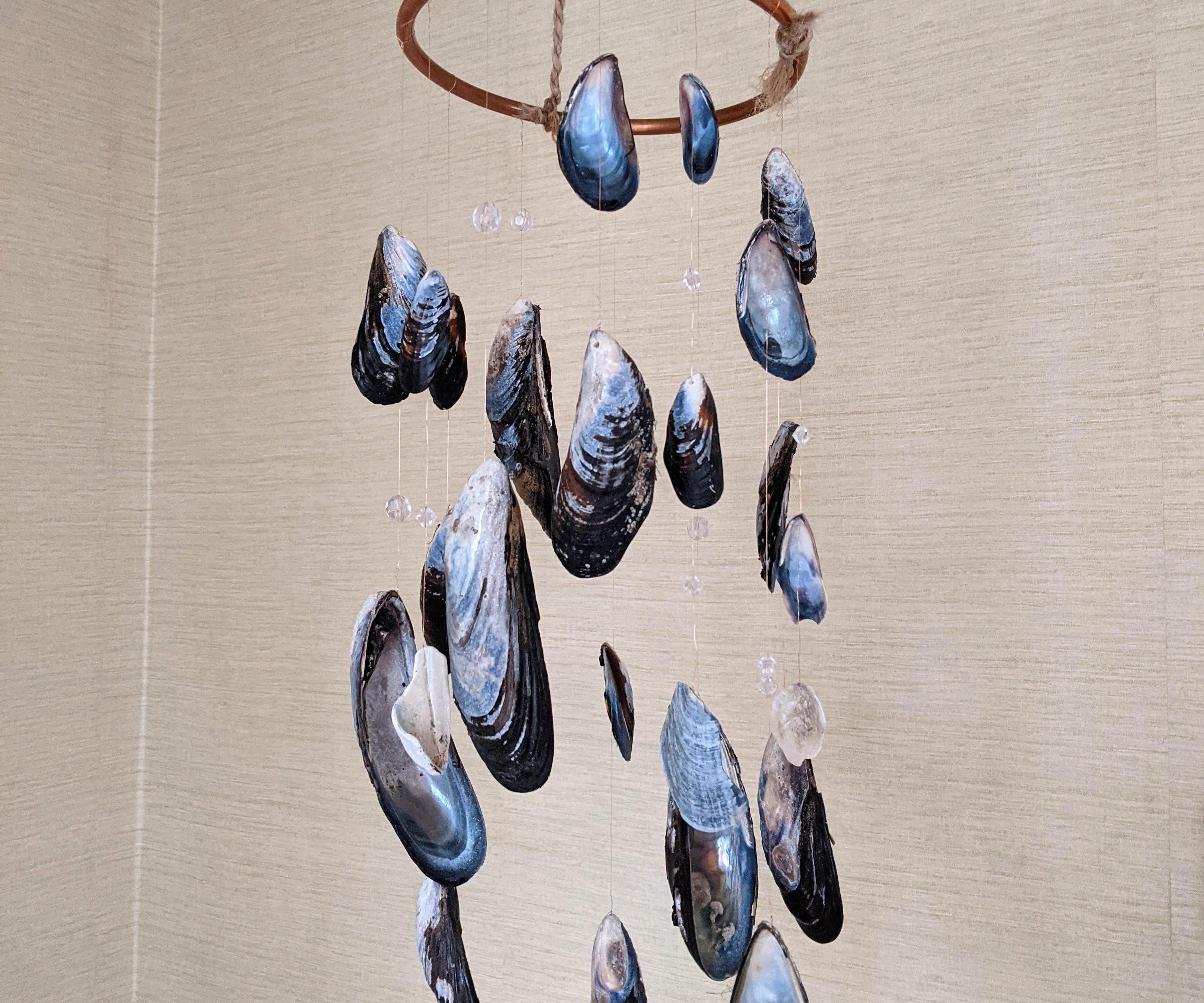 Mussel Shell Hanging Mobile