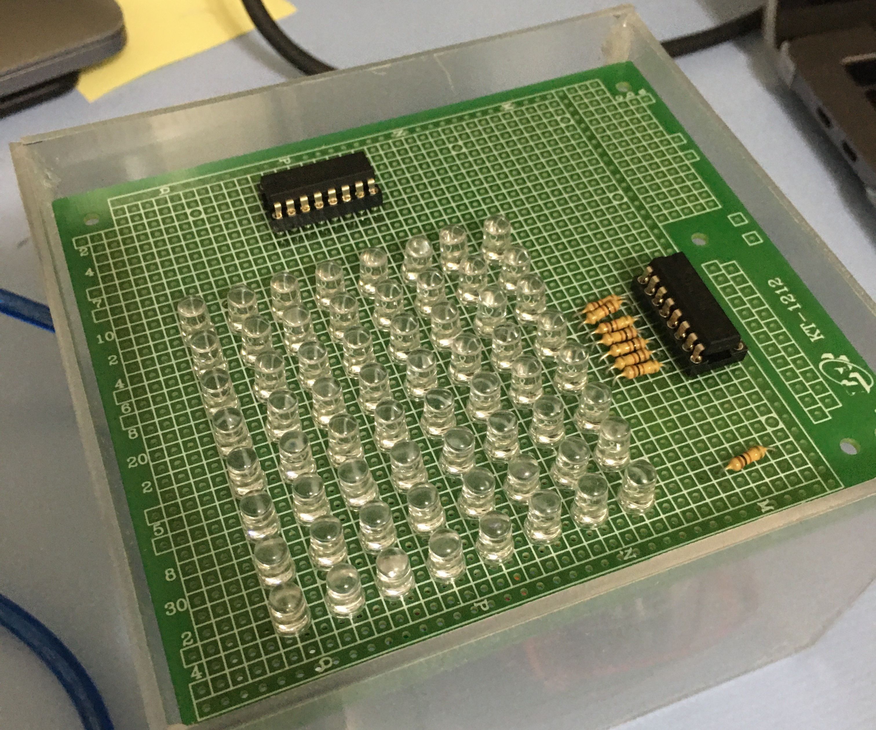 8x8 LED Display Board 