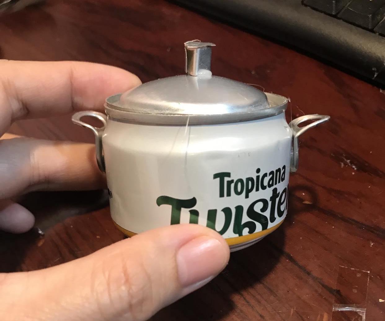 Mini Metal Soda Cans Pot!