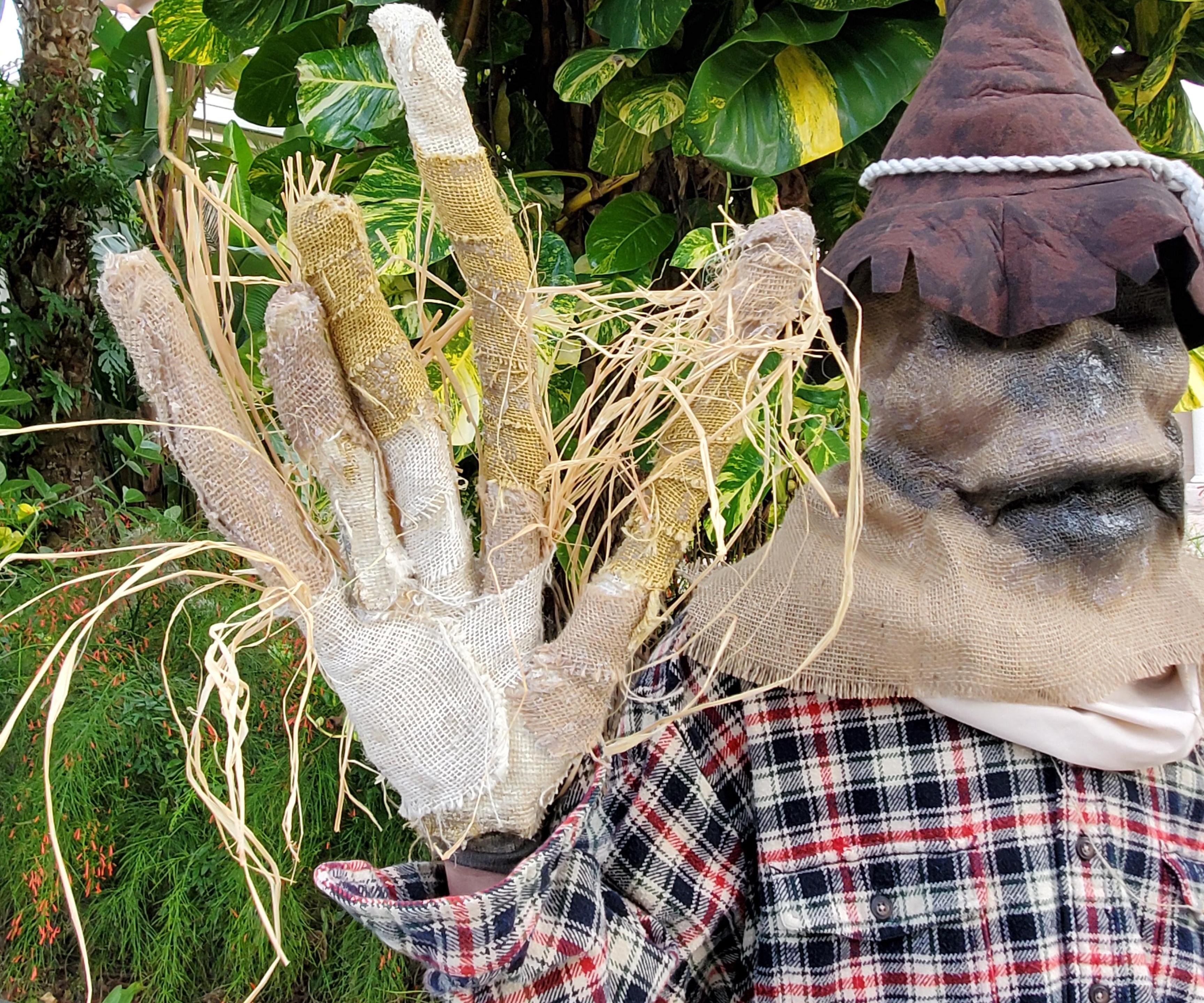 Creepy Scarecrow Gloves