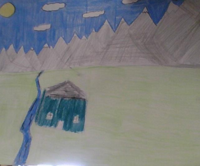 How to Draw a Mountainous Landscape