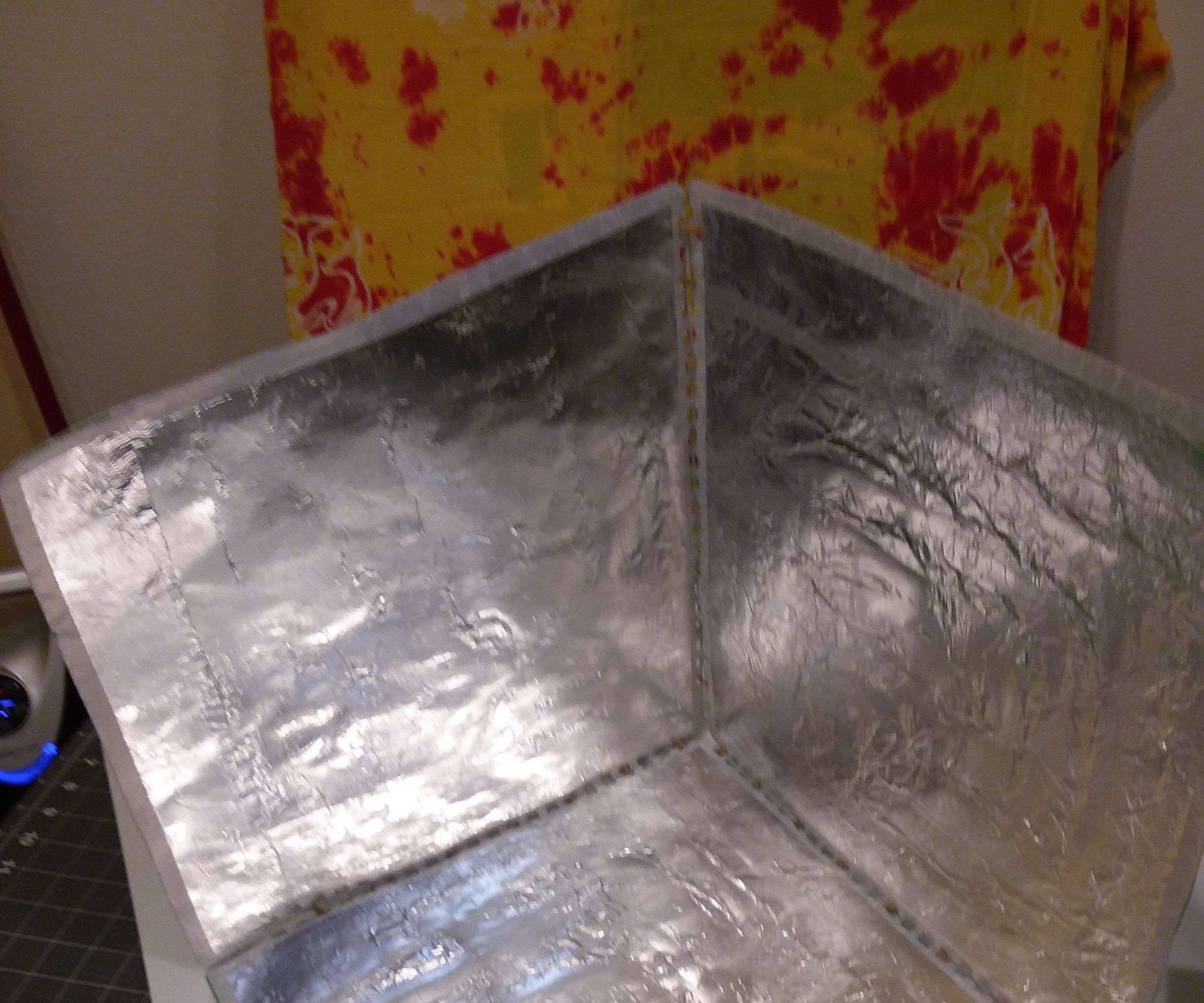 Leather Laced Solar Cooker