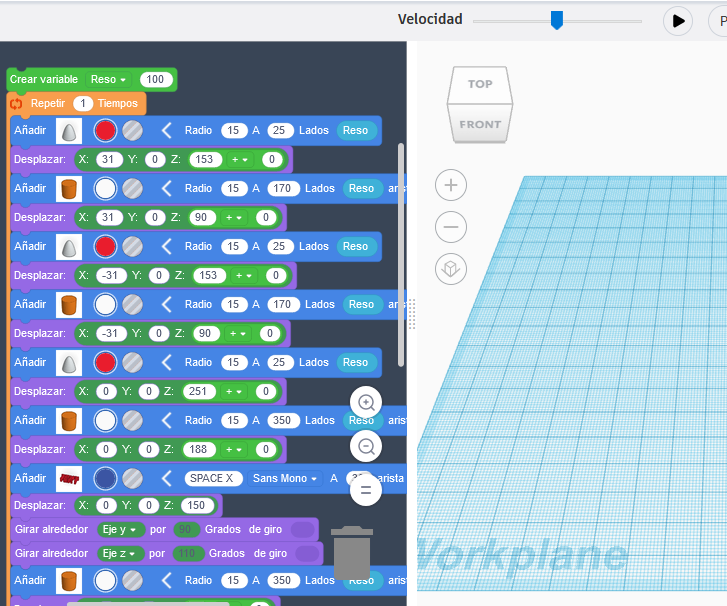 Thinkercad SpaceX Rocket Animation Launch
