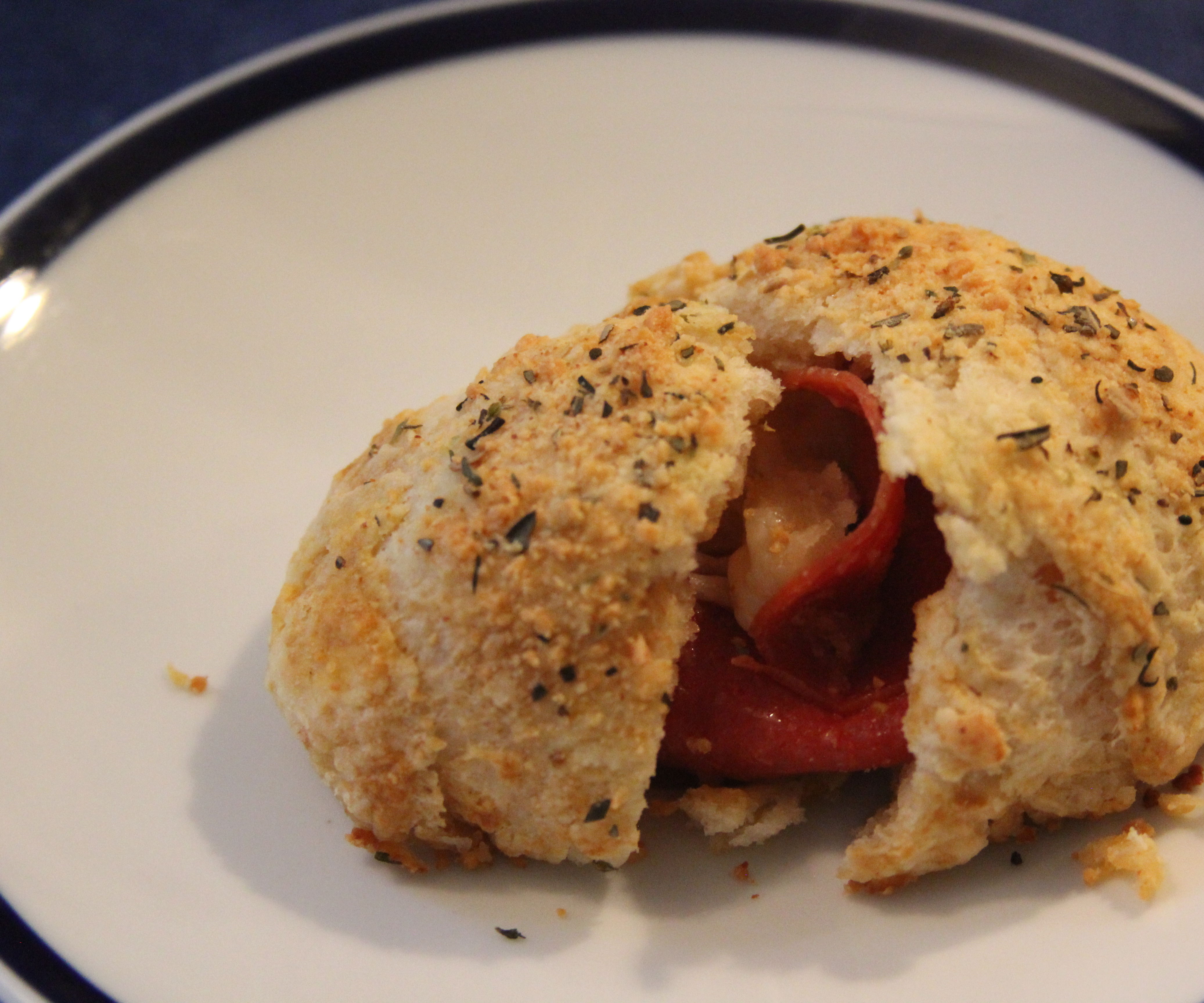 Stuffed Pizza Bagel Balls