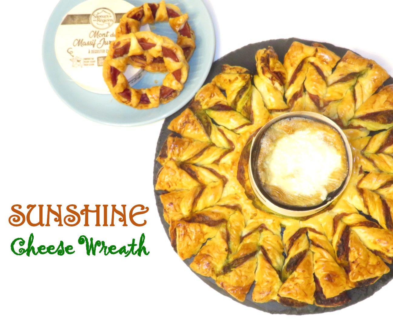 Sunshine Cheese Wreath