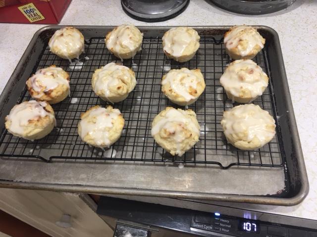 Lemon Yogurt Muffins