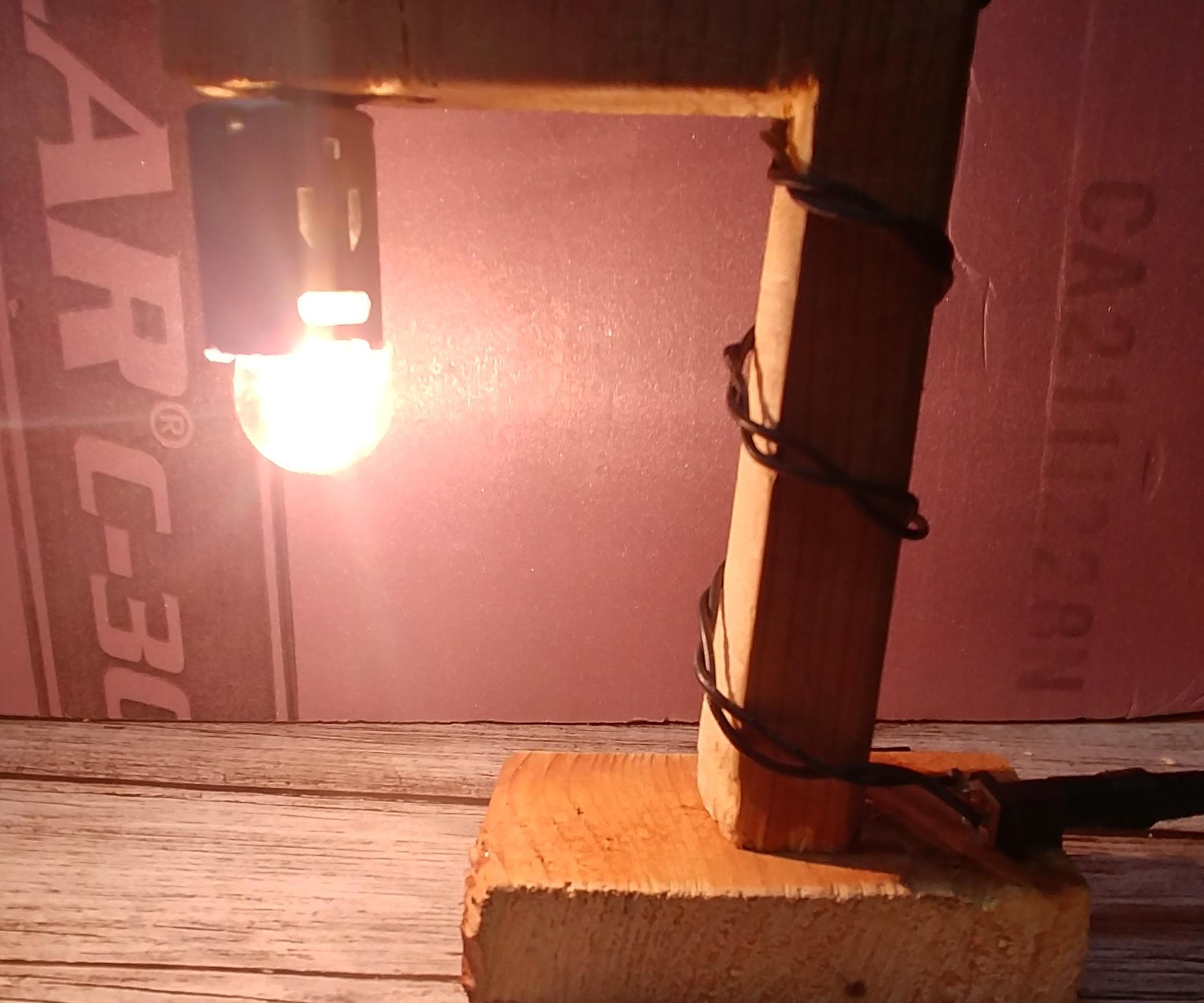 Diy Old Style Lamp