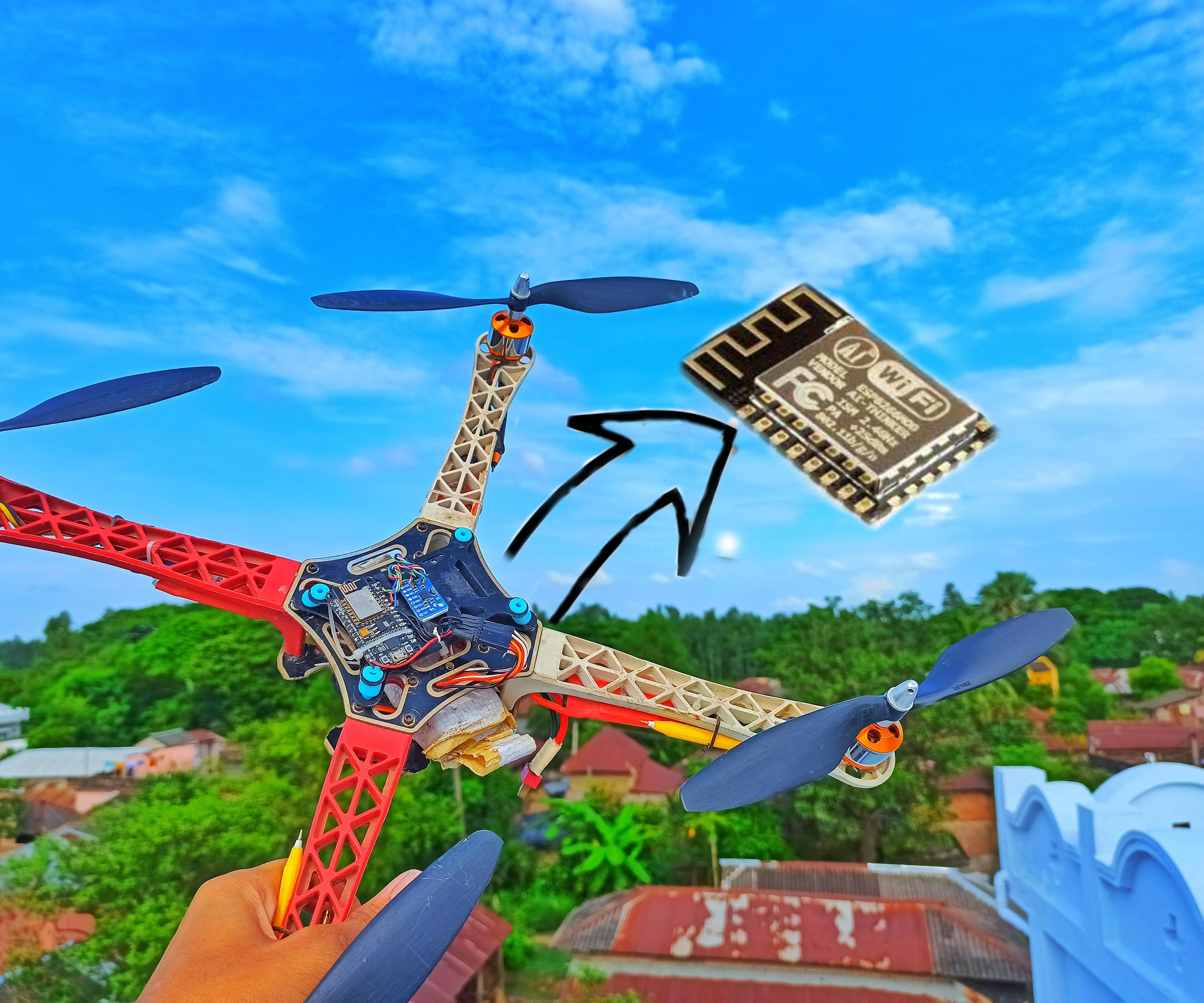 Build Drone Flight Controller Using ESP8266