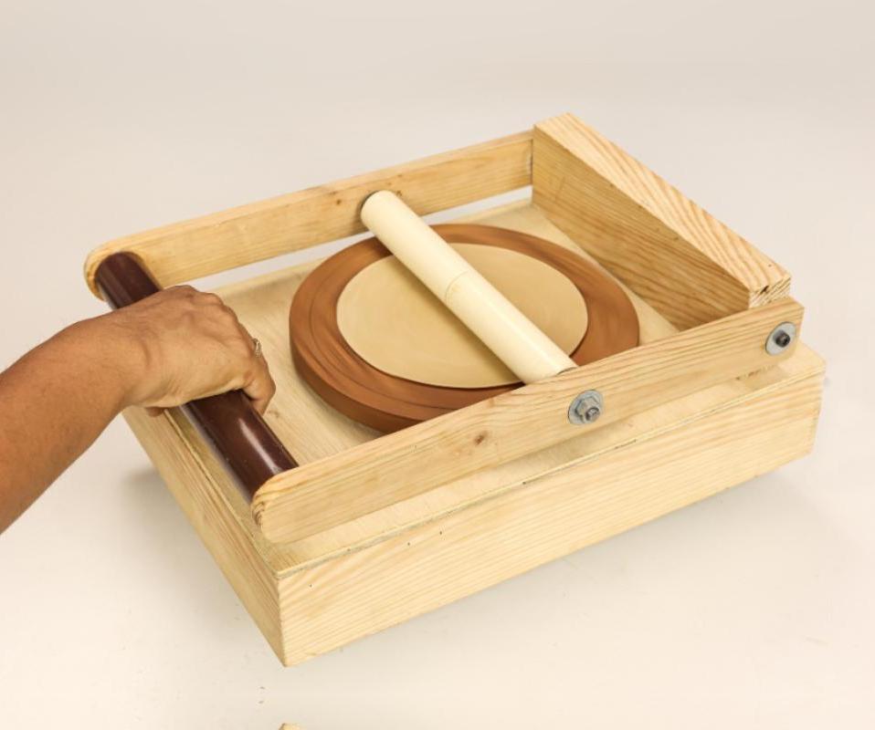 Wooden Chapati Maker at Home