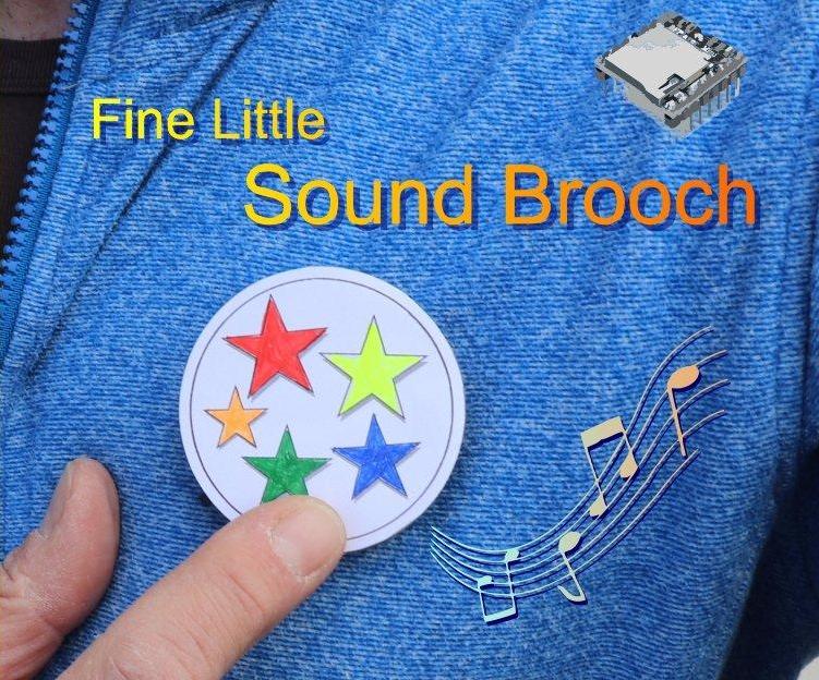 Fine Little Sound Brooch