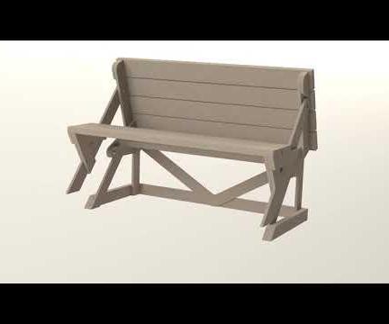 Convertible Picnic + Dining Table 