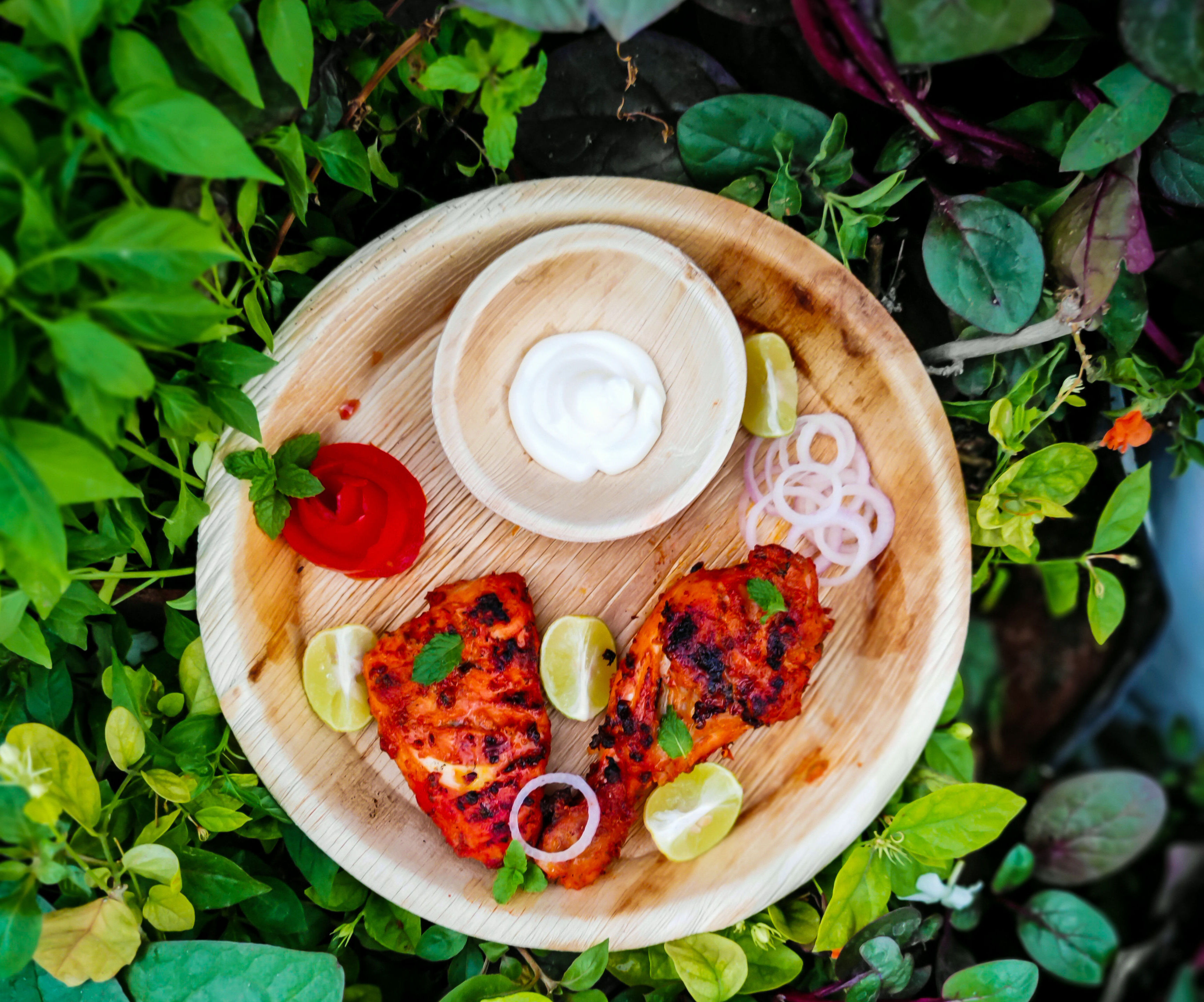 Grilled Tandoori Chicken ( It's a South Asia Punjabi Food )