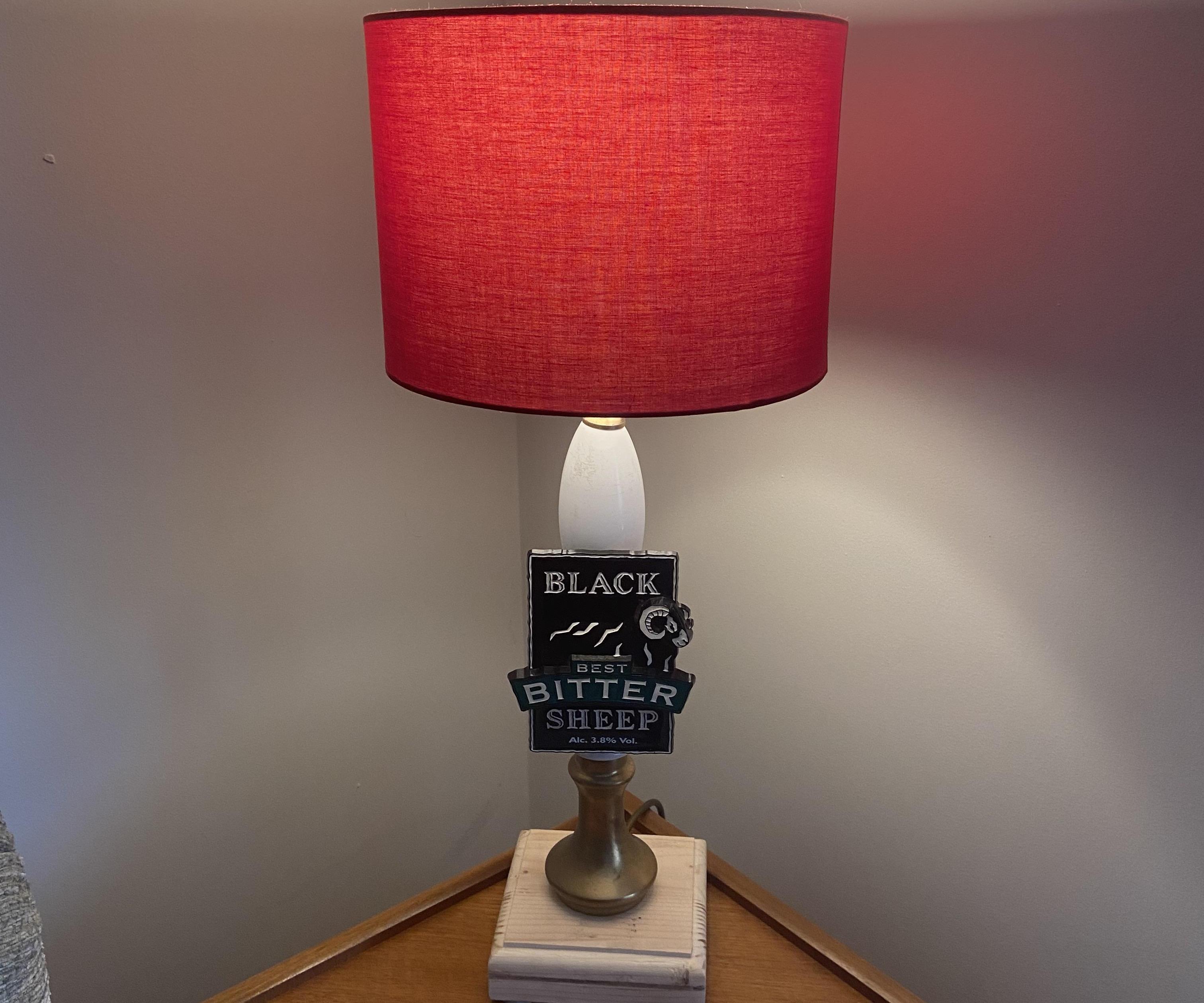 Beer Pump Lamp