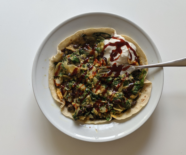 Futurama Inspired Bachelor Chow (+ Essence of Pure Flavor), Serves 1