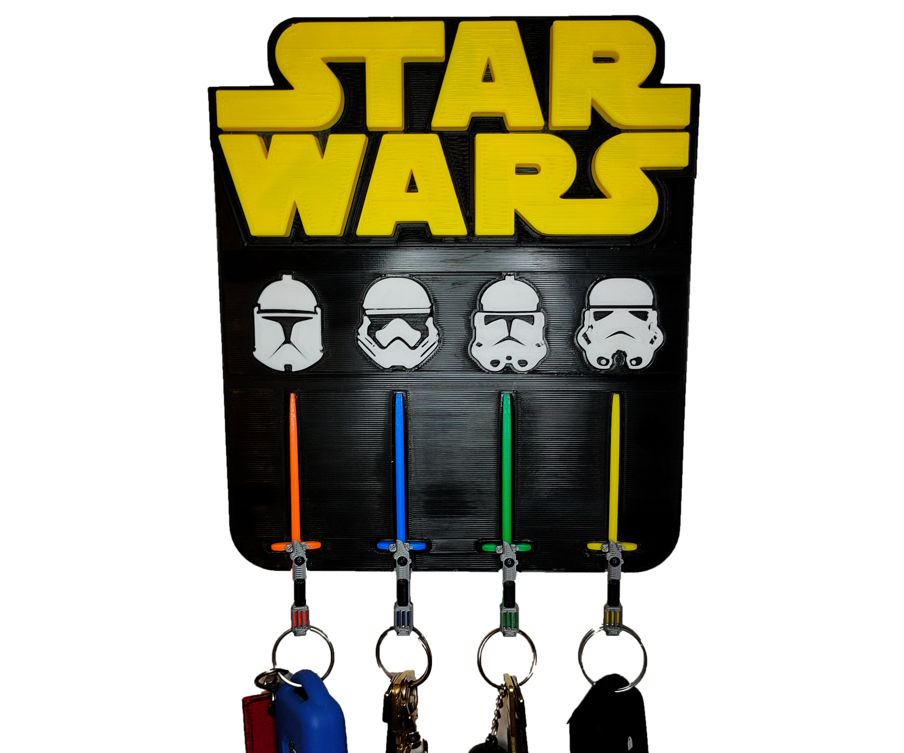 Star Wars Key Holder Using Tinkercad