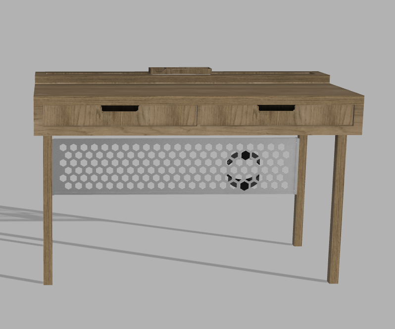 Cord Organizer Desk