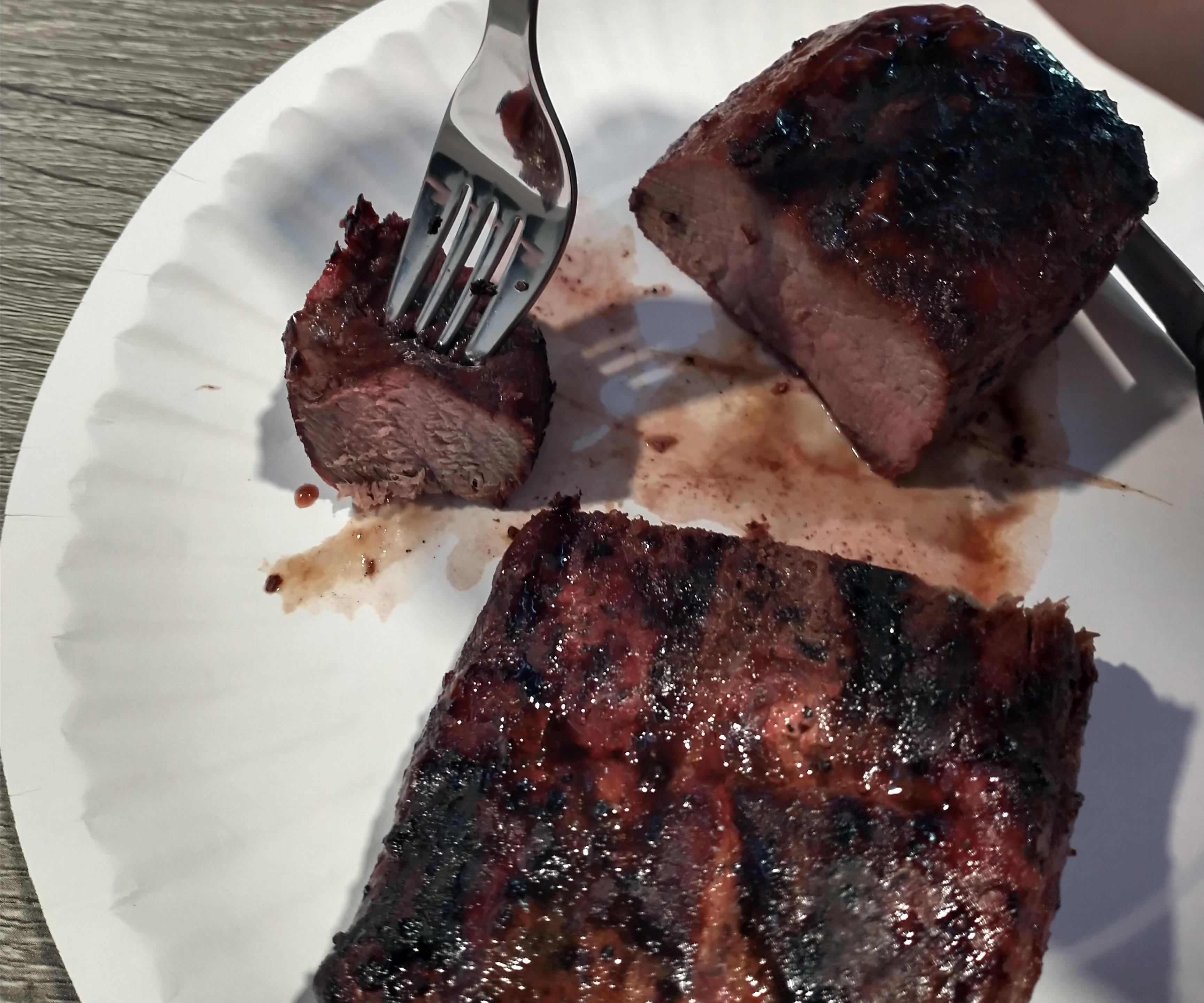 Grilling Backstraps