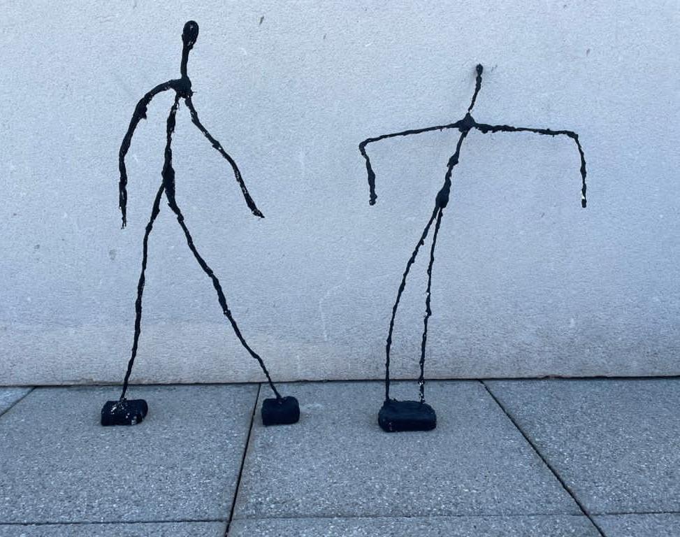 Wire Giacometti's Sculptures