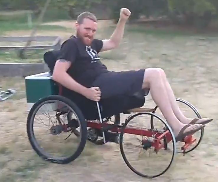 The Sketchy Cart. Made From Previous Projects.