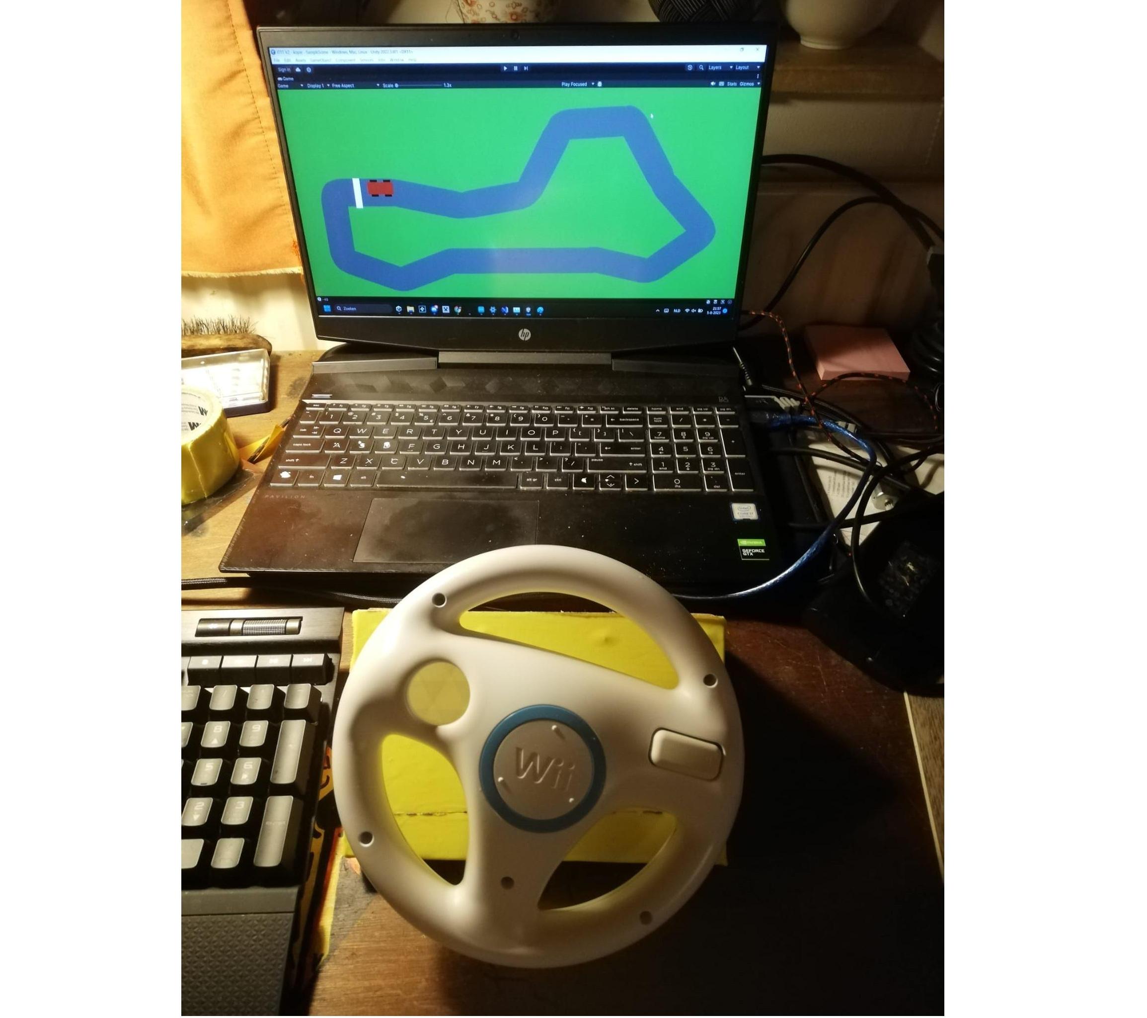 Arduino Steering Wheel for Unity