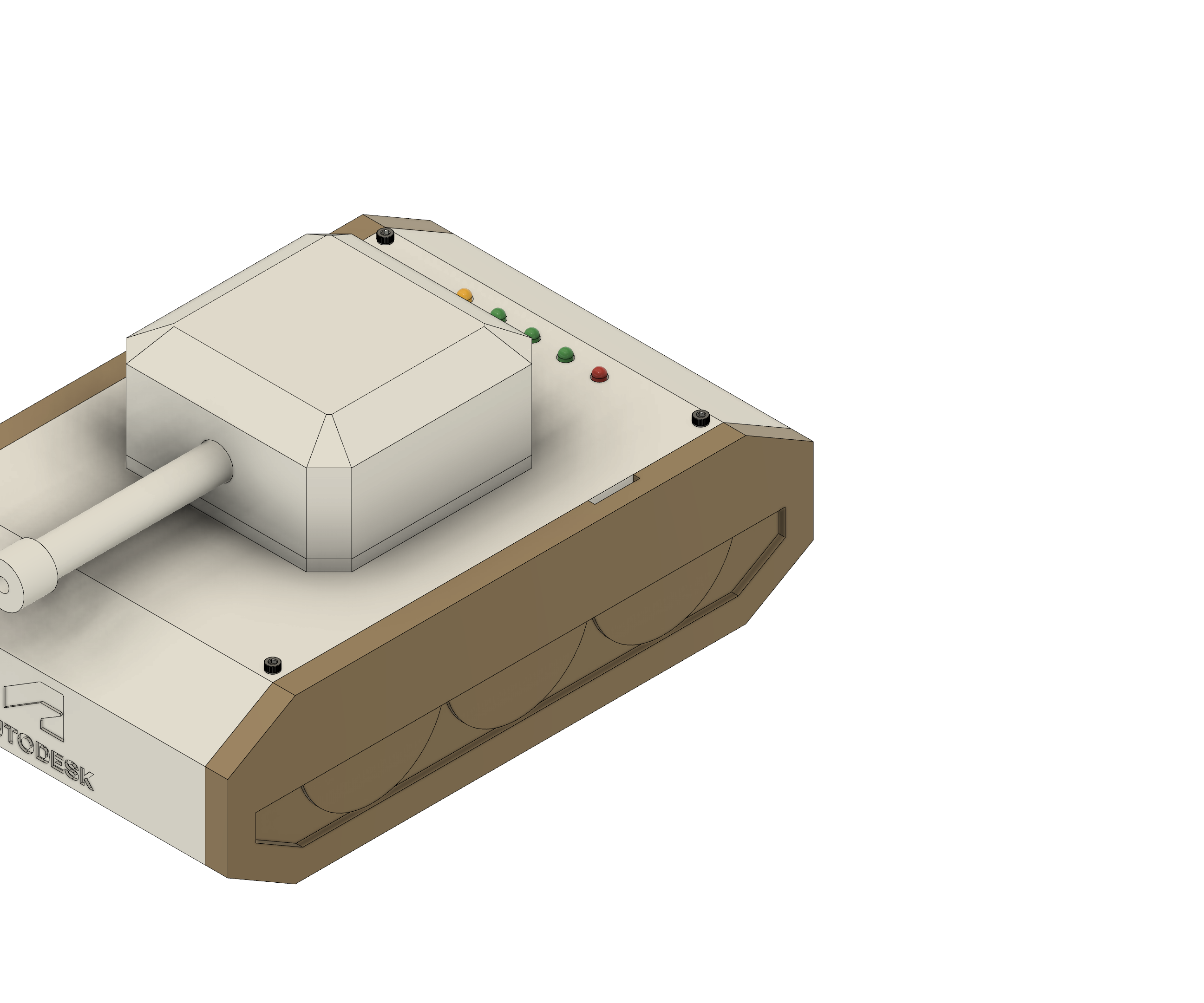 Autodesk Tanks (inspired From the Video Game Wii Tanks)