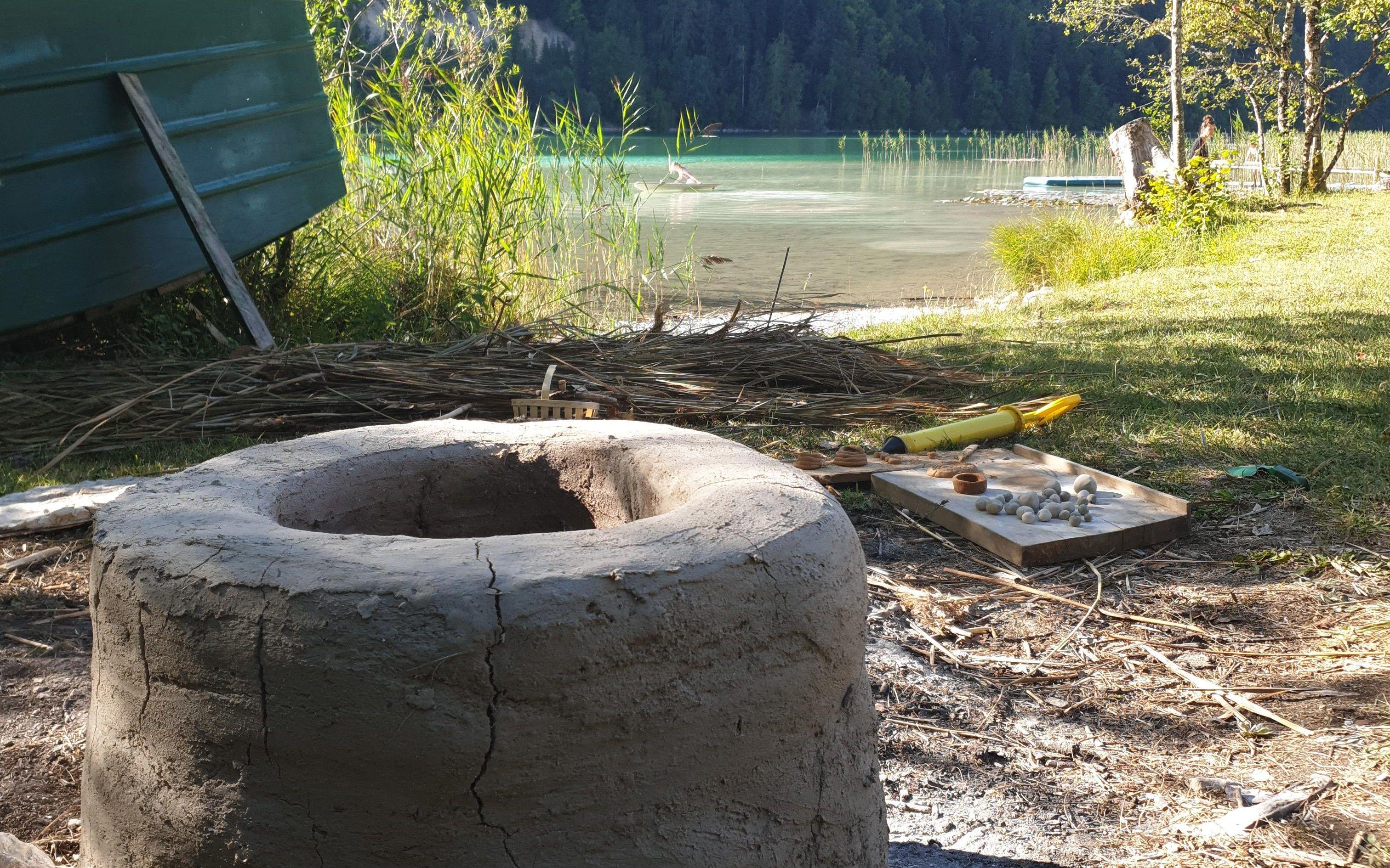 Primitive Pottery Wood Firing Updraft Kiln