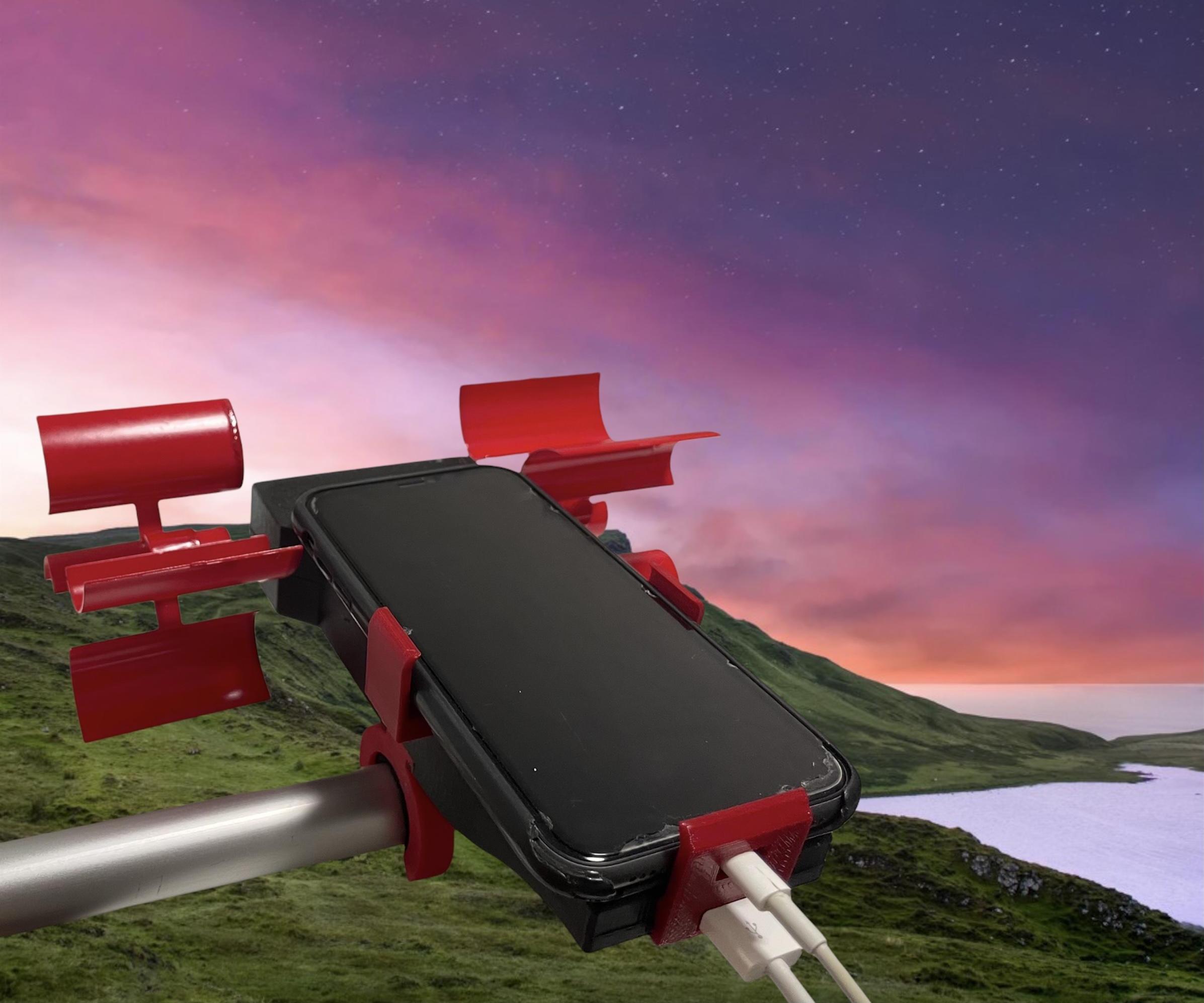 Wind Powered Bicycle Phone Charger