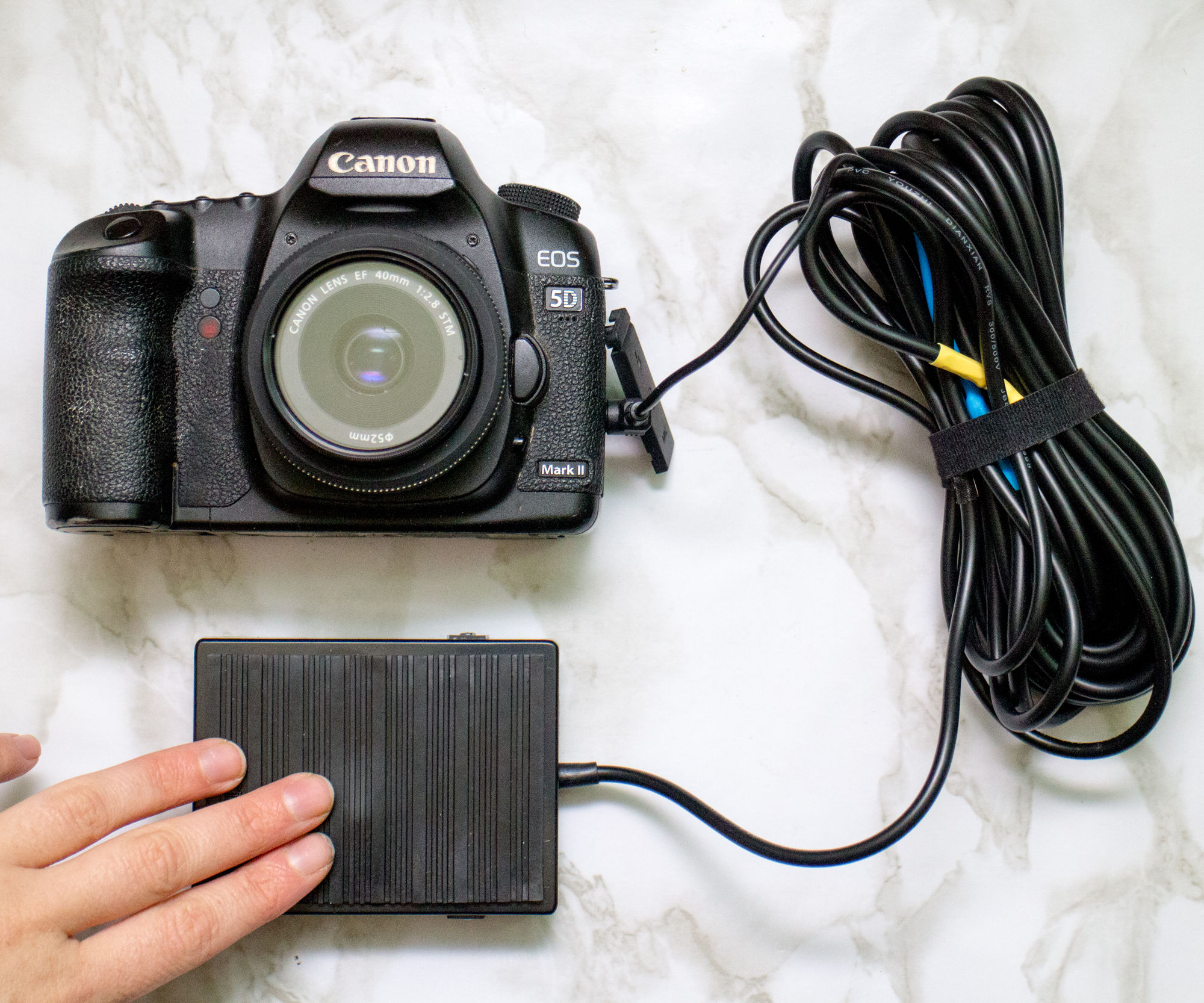 Foot Pedal Shutter Remote + Trigger