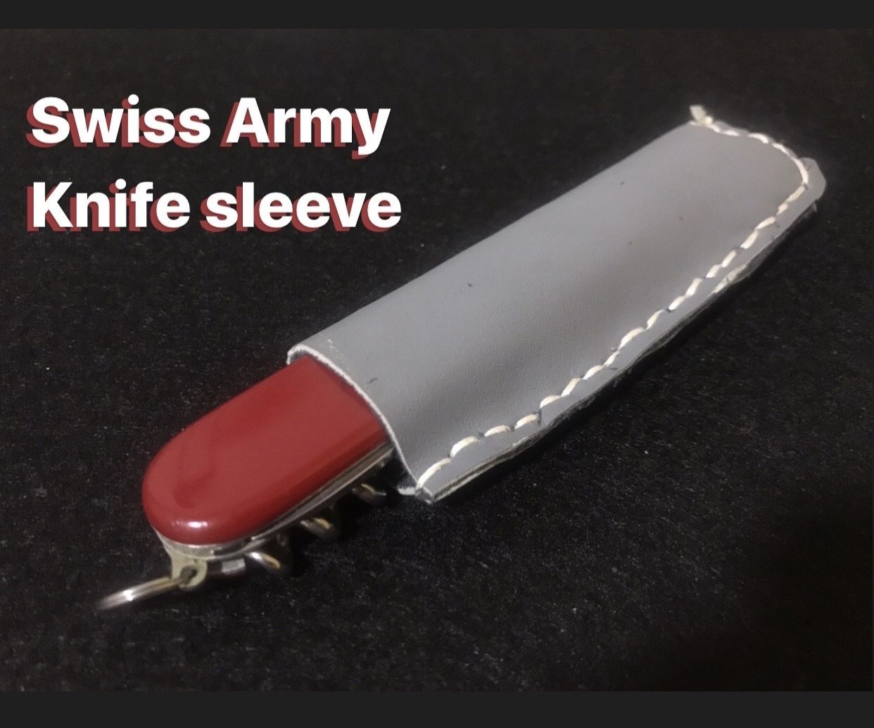 Leather Sleeve for Beginners. No Tools!