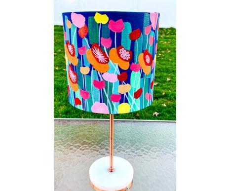 DIY Lampshade - Floral Bloom