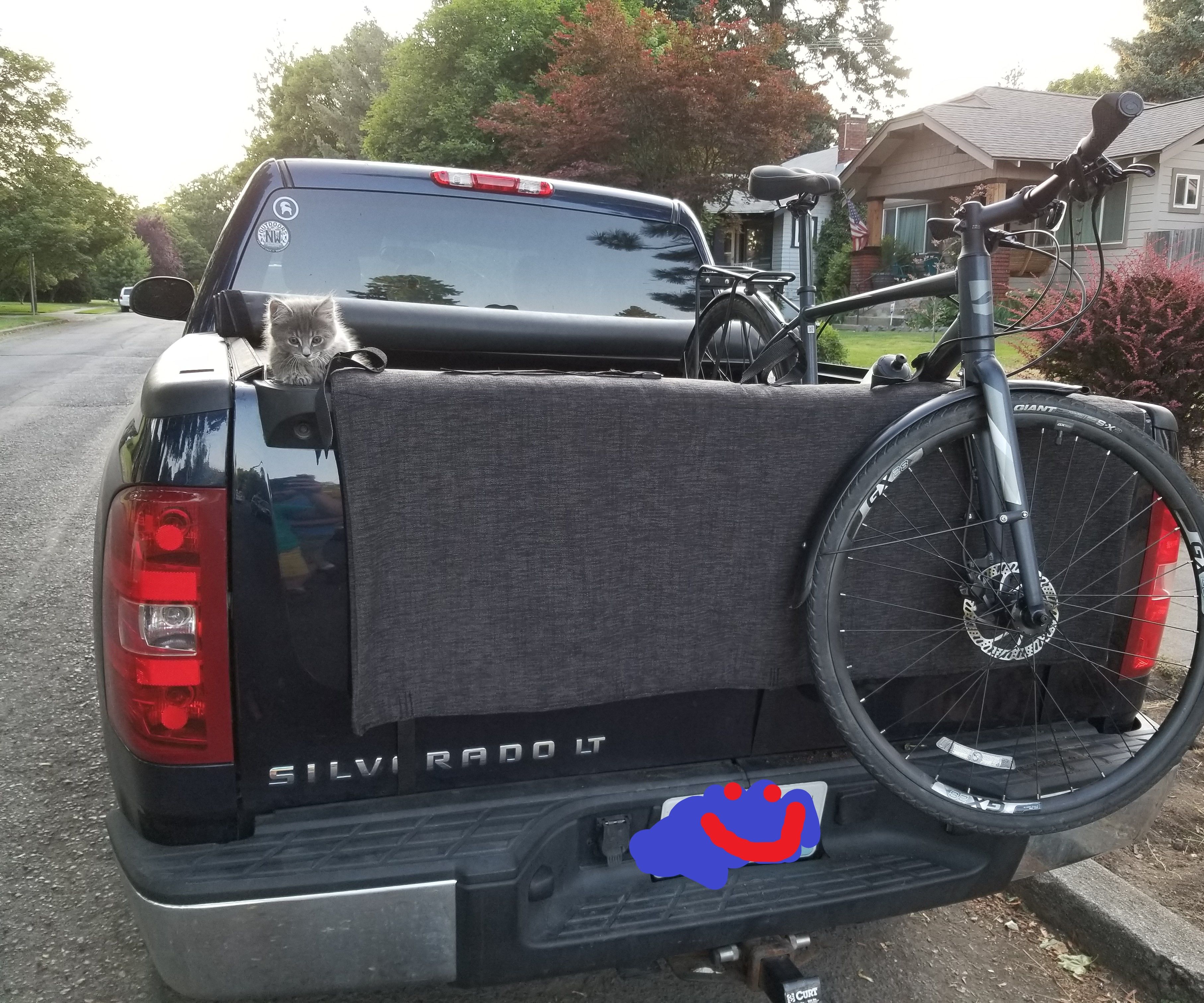 Truck Tailgate Bike Rack